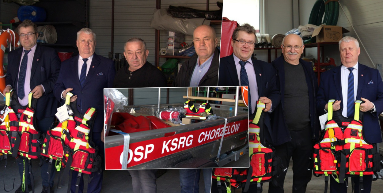 Nowy sprzęt ratowniczy dla Chorzelowa i Rzędzianowic