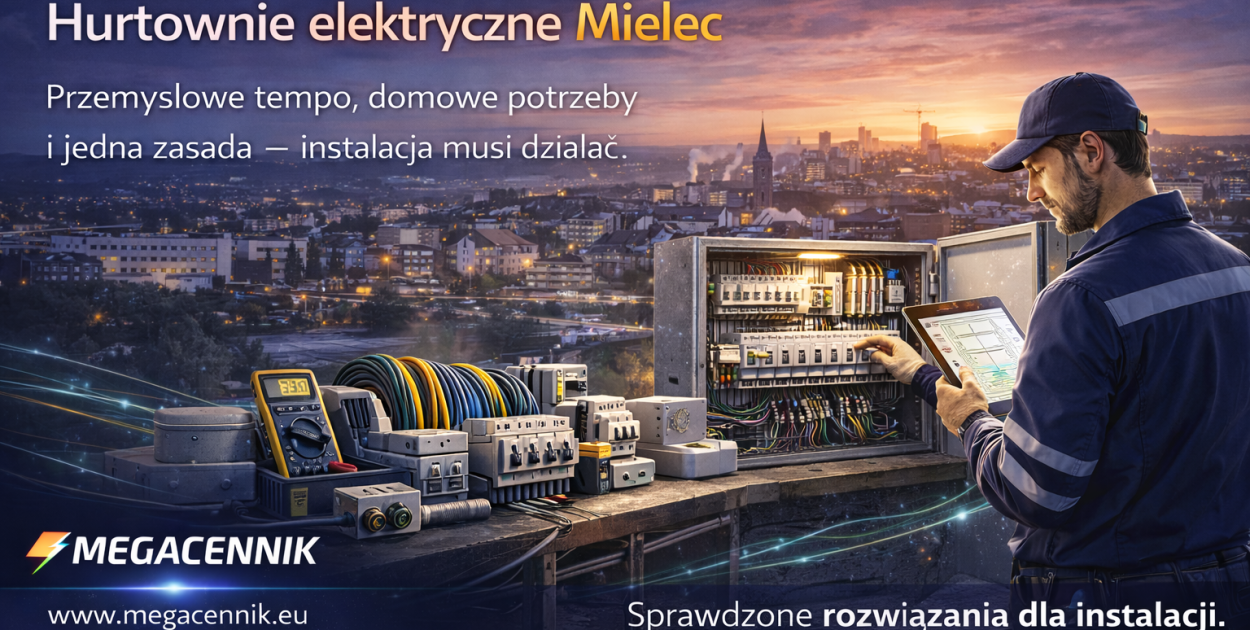 Hurtownie elektryczne Mielec: miasto tempa i niezawodności — jak kupować