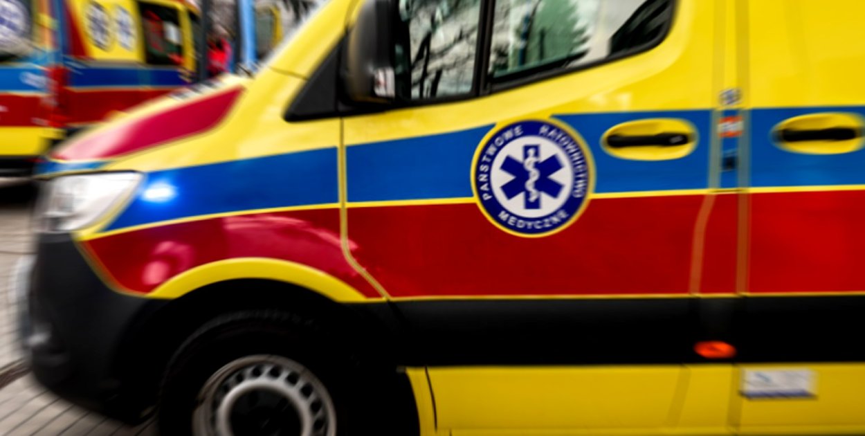 Wypadek z udziałem motocyklisty. 17-latek w szpitalu