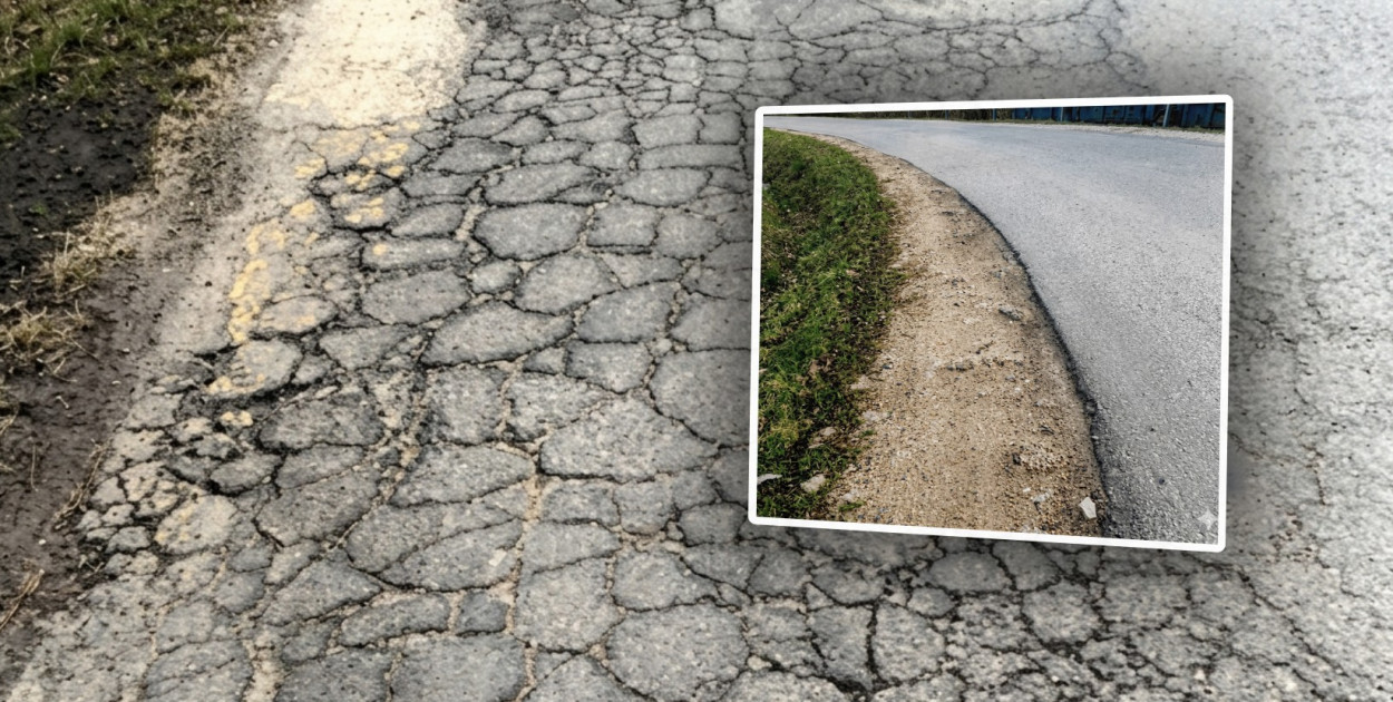 Interwencja ws. drogi. „Brak chodnika, wyjątkowo wąsko”