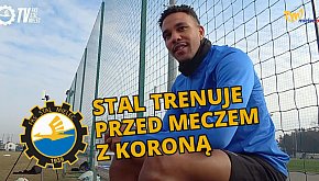 KULISY FKS STALI | Trening przed meczem z Koroną 