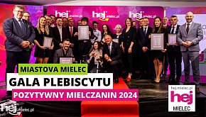 Gala Pozytywny Mielczanin 2024 hej.mielec.pl