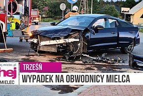 hej.mielec.pl TV: Wypadek na obwodnicy Mielca