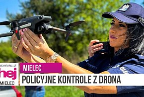 Dron na codziennej służbie mieleckiej policji