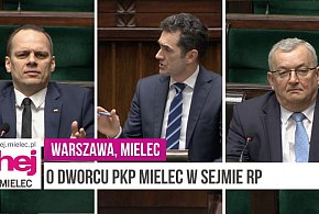 O dworcu PKP Mielec w Sejmie RP!