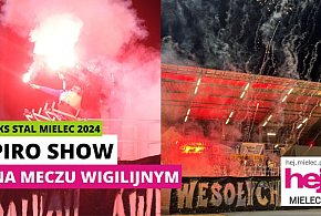 PIRO SHOW na Meczu Wigilijnym FKS Stal Mielec 2024