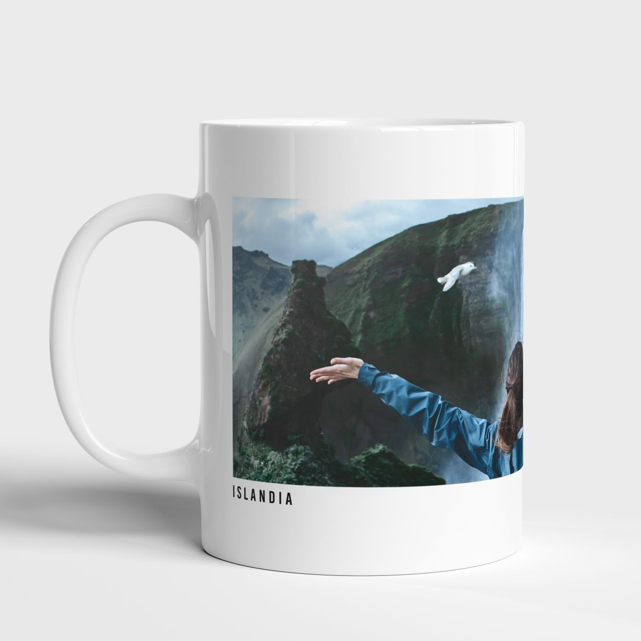 Kubek z nadrukiem PAMIĄTKA prezent ze zdjęciem