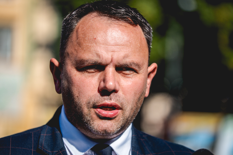 Jacek Ćwieka, kandydat Konfederacji do Senatu. Fot. Kacper Strykowski / hej.mielec.pl