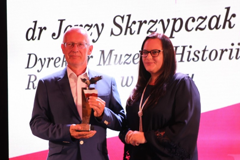 Jerzy Skrzypczak, dyrektor Muzeum Historii Regionalnej w Mielcu. Fot. Samorząd Województwa Podkarpackiego.